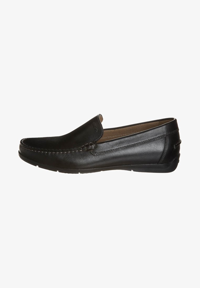 Geox SIMON - Chaussures sans lacets - noires