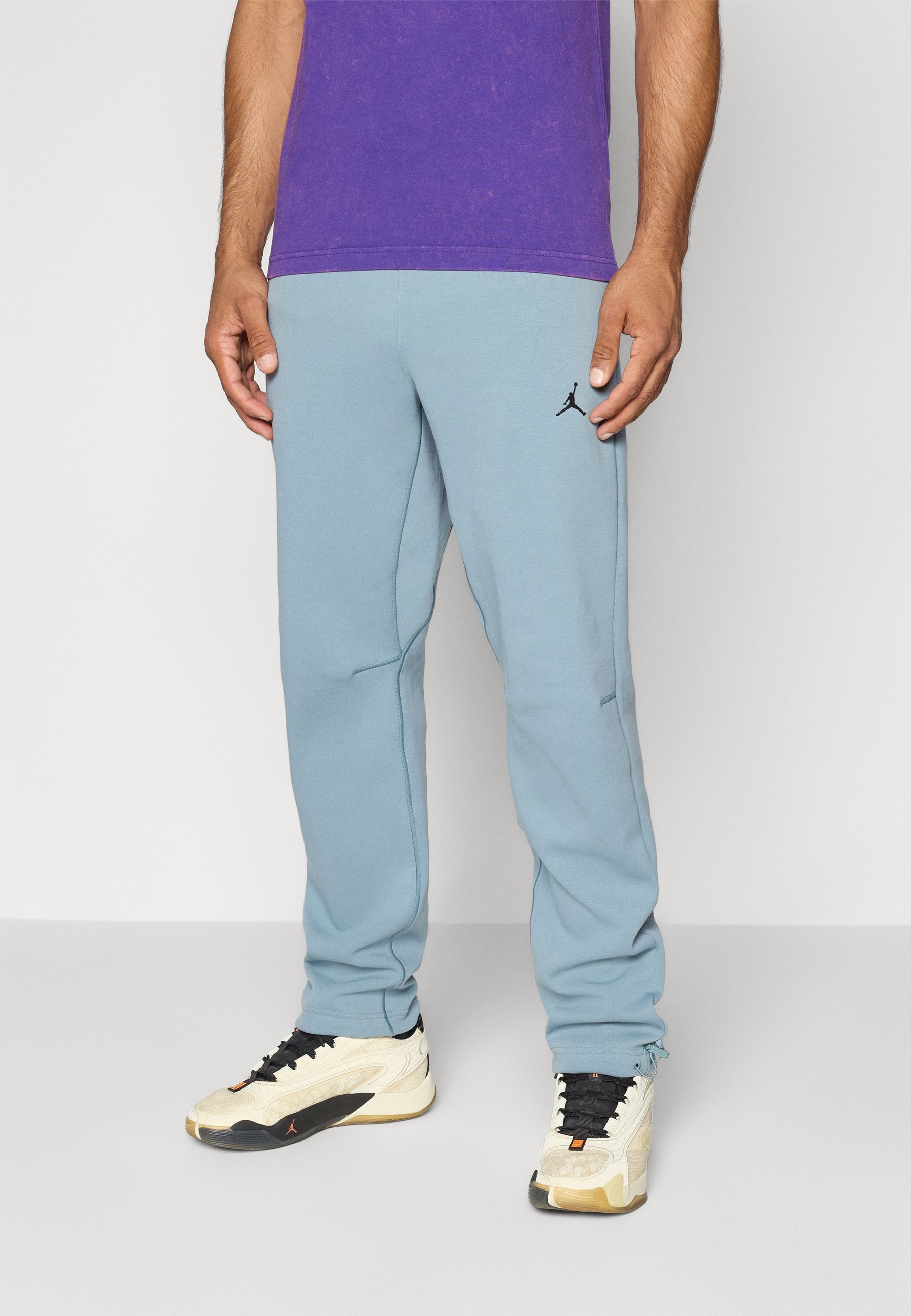 JORDAN SPORT HOOP FLEECE - Treningsbukse - aviator grey/iron greyJordan