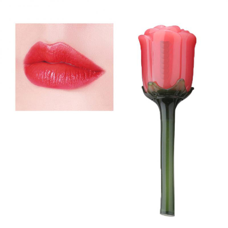 Rouge à lèvres hydratant effet miroir, texture mate, brillant longue tenue, maquillage lèvres rouge sexy TSLM1
