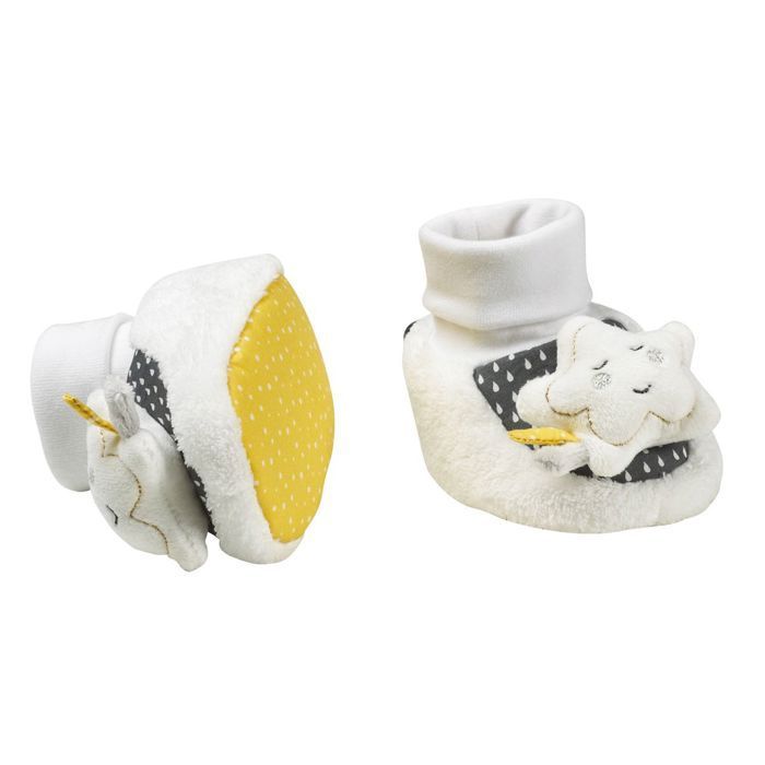 Patucos de bebé de 0 a 6 meses - SAUTHON - BABYFAN - Bell - Blanco