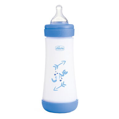 Chicco Perfect 5 dětská láhev s rychlým průtokem 300 ml