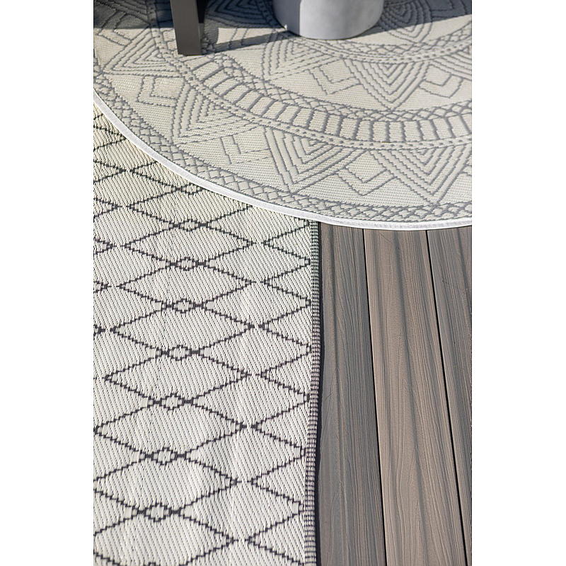 Outdoor-Teppich für Zuhause, Ø 180 cm
