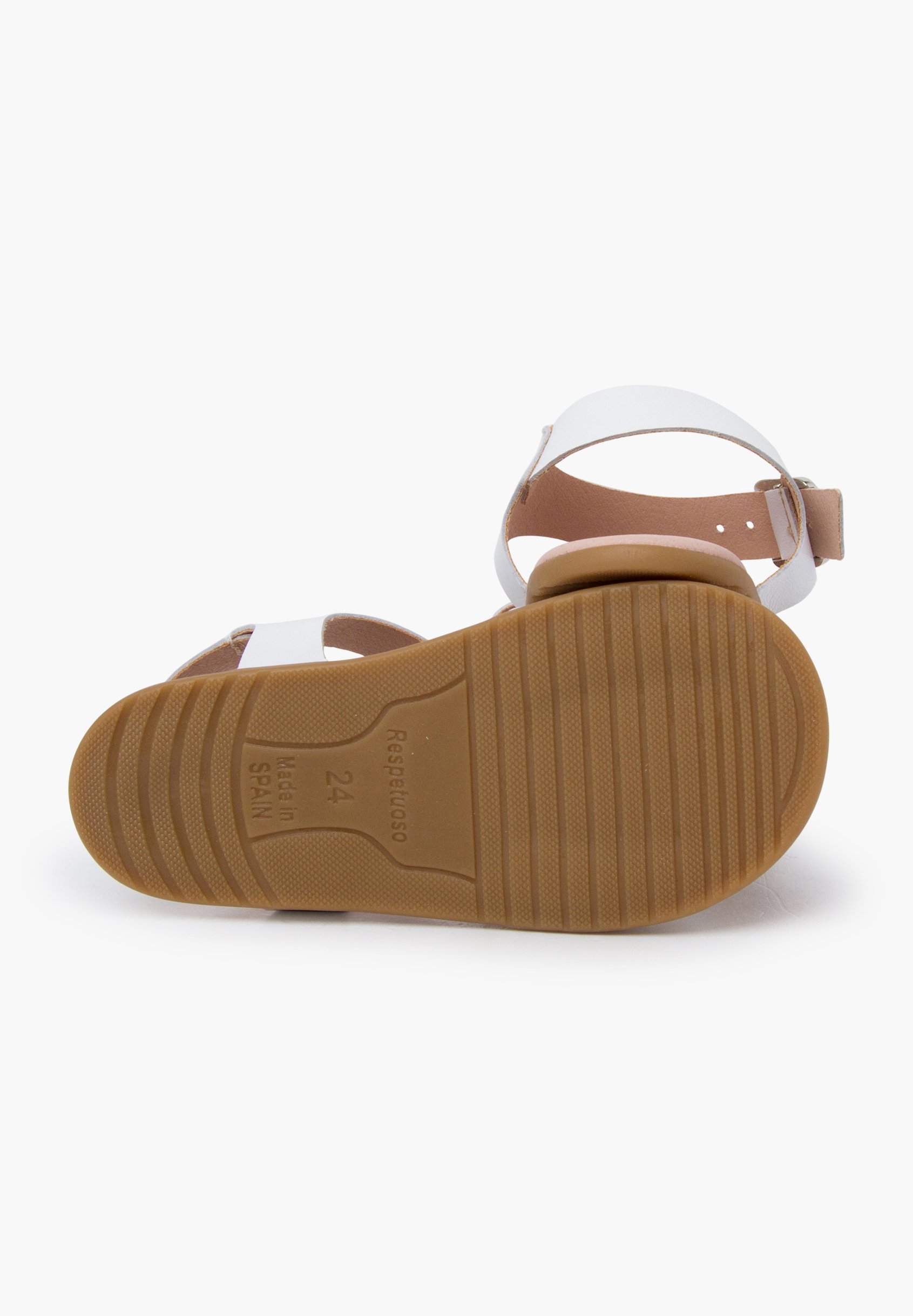 Pisamonas PLAIN BUCKLE - Babyschuhe - weiß