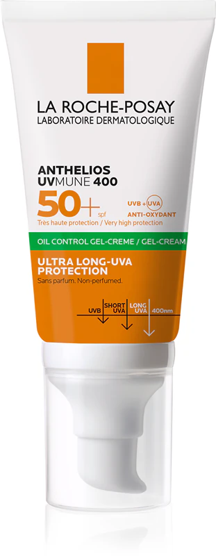 La Roche-Posay Anthelios Creme Gel Matificante para Controle de Oleosidade Sem Fragrância FPS 50+