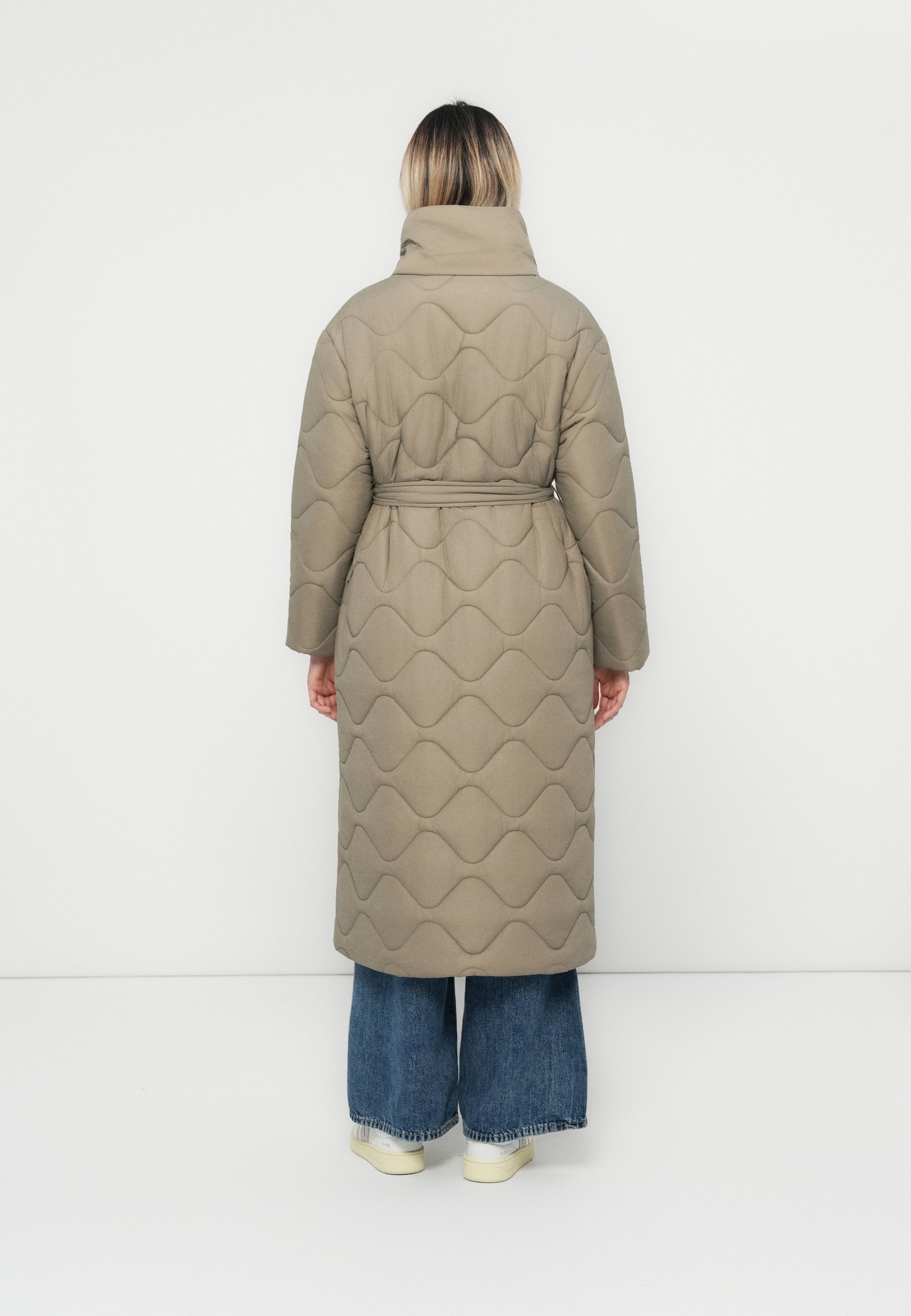 TYLKO ONLSOFFI QUILTED - Płaszcz zimowy - zimowa gałązka