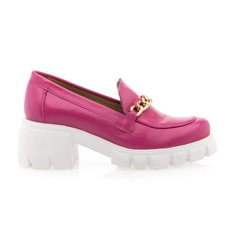 Rosa Damen-Loafer/Bootsschuhe