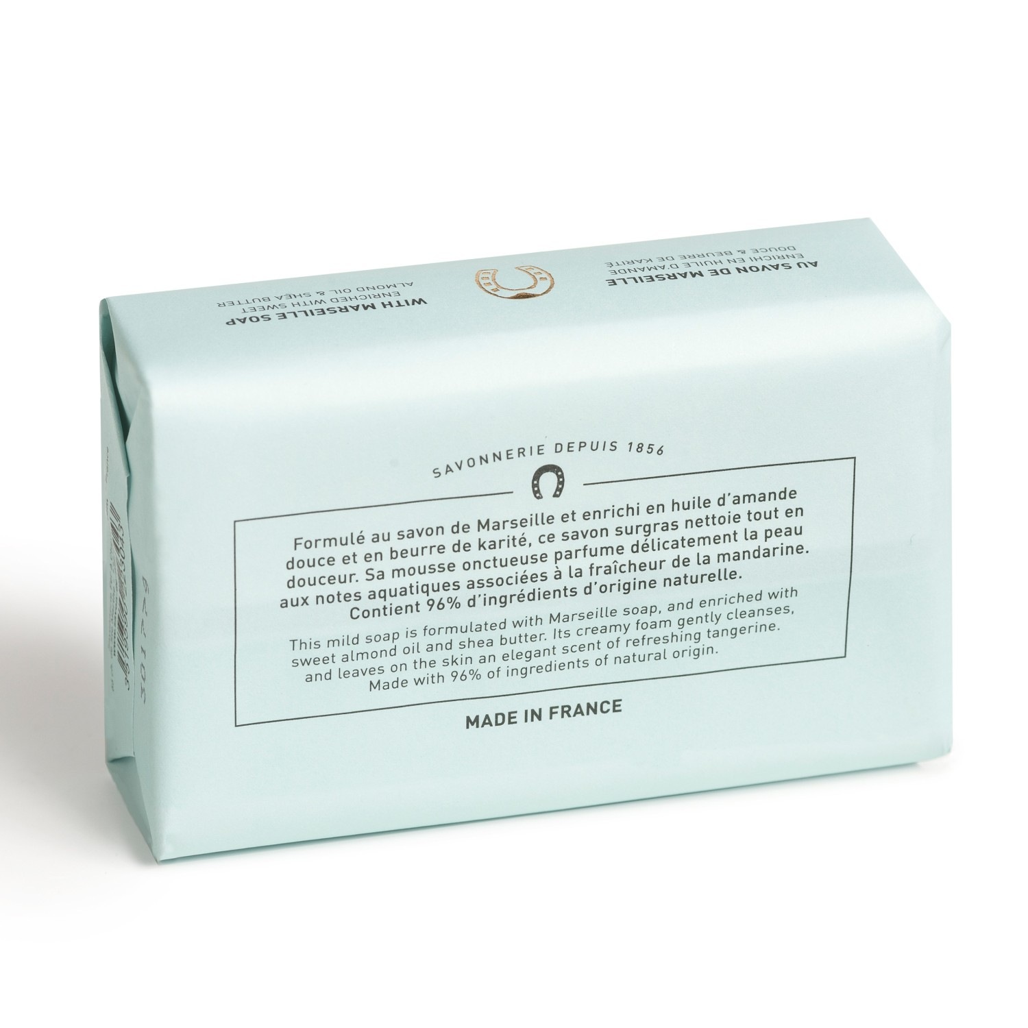 Fer à Cheval Savon Doux parfumé Aqua Mandarine