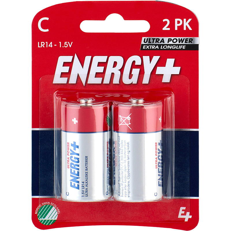 Energy Battery C 2-pack, ultrakraftfull, Energy