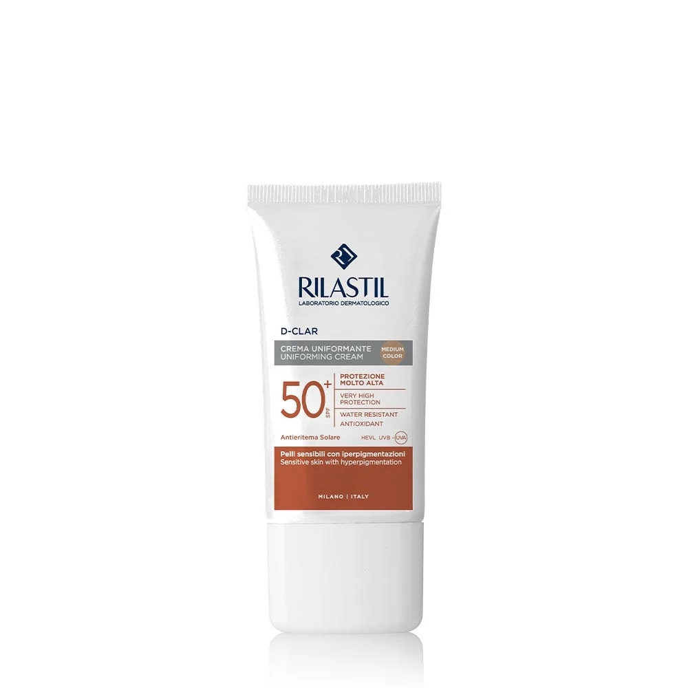 Rilastil D-Clar Medium SPF 50+ 40 ml Egaliserende gezichtscrème