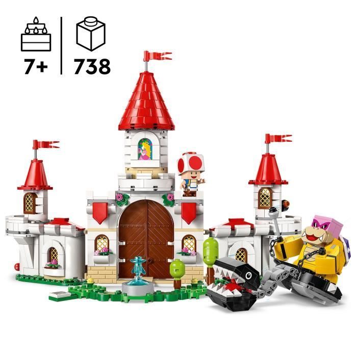 LEGO® Super Mario 71435 Gevecht tegen Roy in Peach's kasteel - Nintendo-personageset