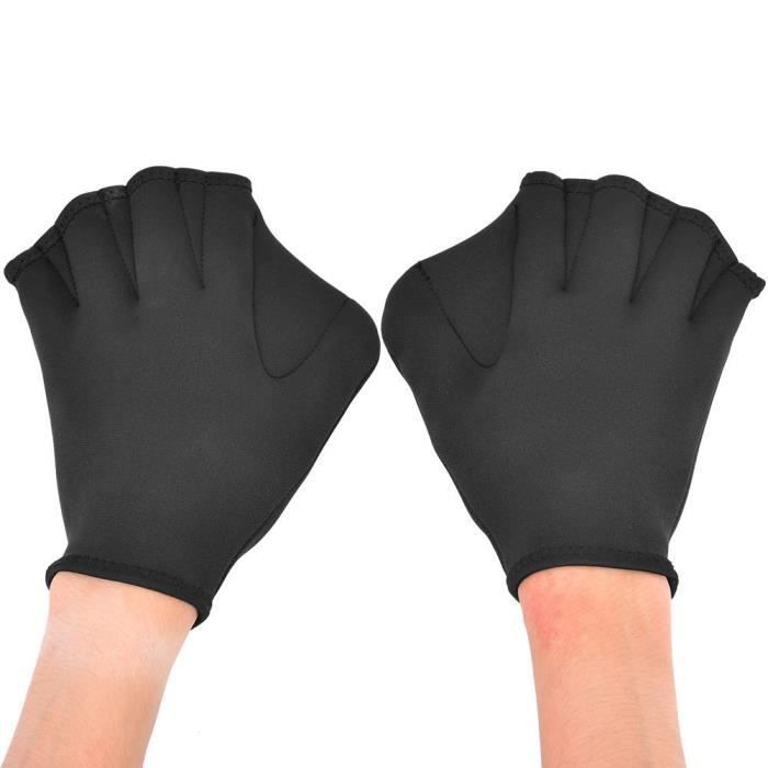 Garosa swimming paddles, 1 pair of swimming paddles, diving gloves, webbed gloves for diving accessories, sports
