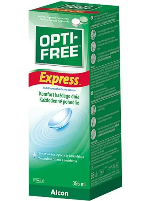 Opti-Free Express Multi-Purpose, Płyn do pielęgnacji soczewek kontaktowych