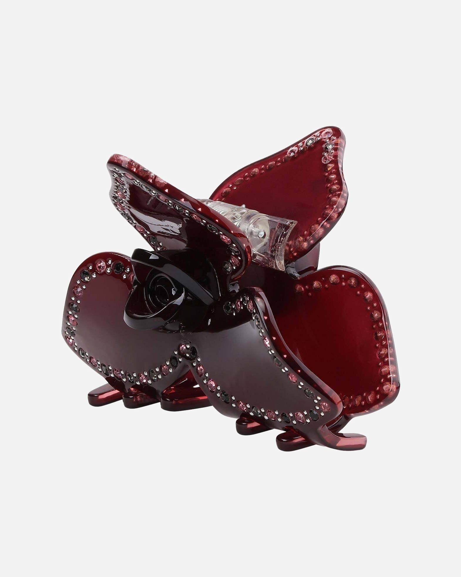 SUI AVA Haaraccessoire Polly Harvest Middle - Burgunderrot - 1 Stück