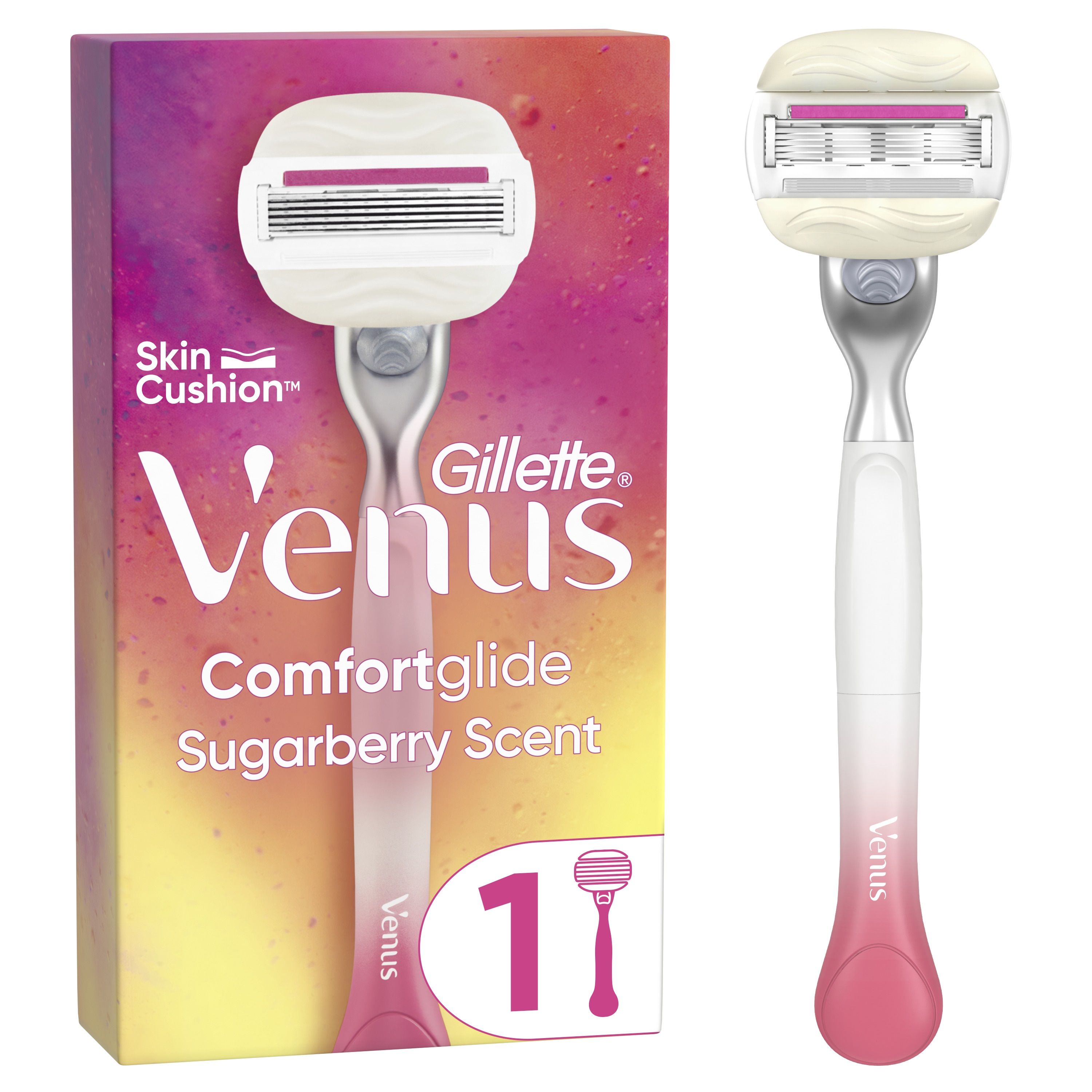 Maquinilla Venus Comfortglide cukurogu smarža Cuchillas de afeitar para mujer