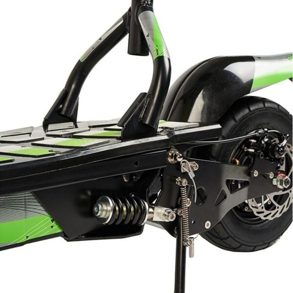 300W ELECTRIC SCOOTER WITH SEAT, FOLDABLE AND GREEN