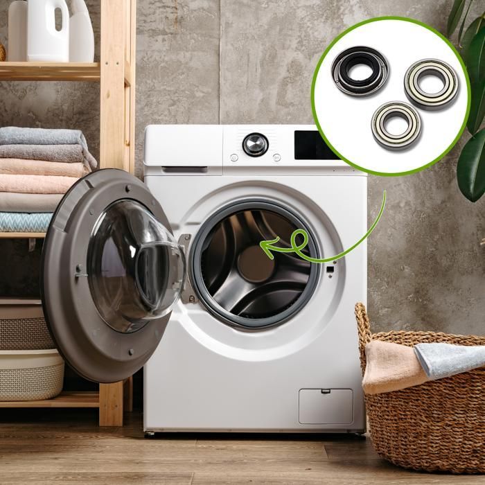 Kit paliers roulements + joint - ARISTON HOTPOINT - Compatible lave-linge INDESIT