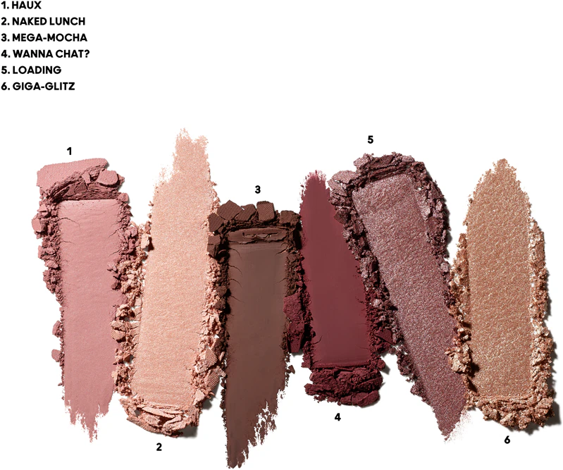 MAC Cosmetics Connect In Colour Eye Shadow Palette 6 shades paleta cieni do powiek