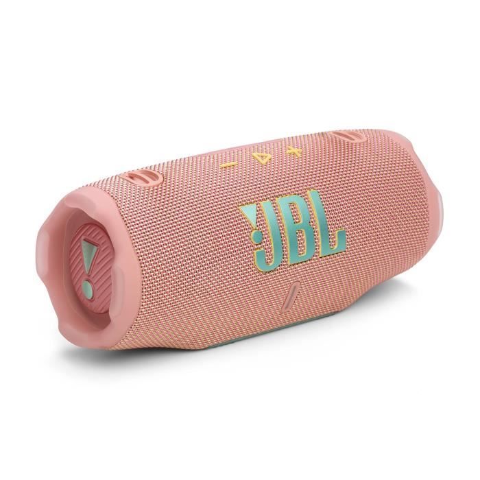Altavoz portátil Bluetooth JBL Charge 6 - Rosa - Resistente al agua y a las caídas