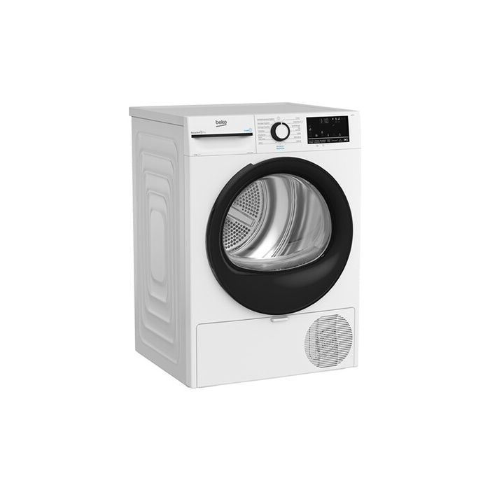 Sèche-linge - BEKO - D3H211393W - 11 kg - Pompe à chaleur - Tambour inox Aquawave