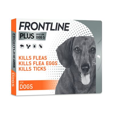 FRONTLINE® Plus Spot On für Hunde - S (2-10 kg)