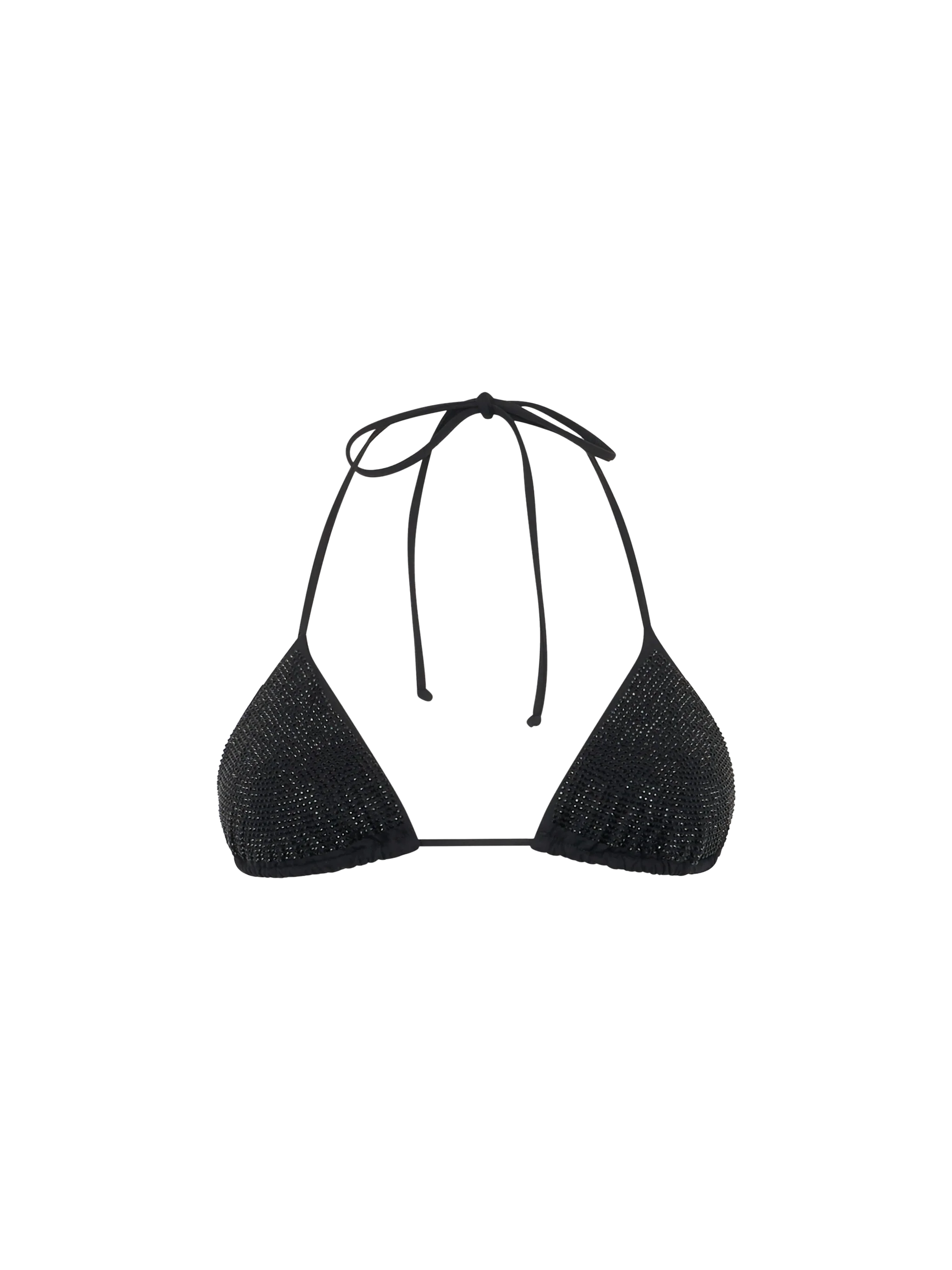 Annabelle damesbadpak met triangelbikinitop en strasssteentjes