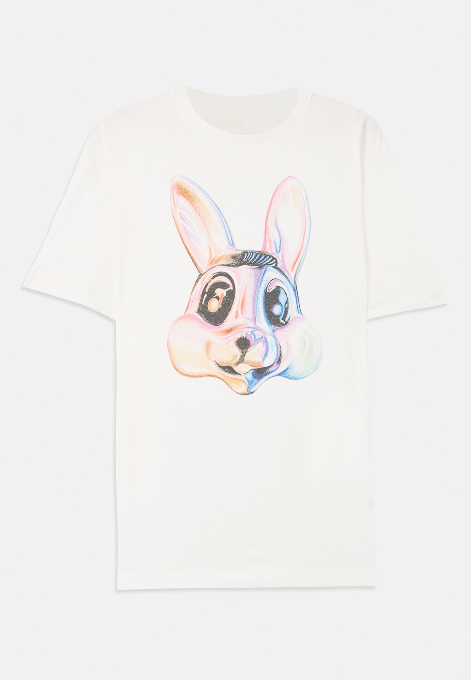PS Paul Smith HEREN KONIJN - T-shirt met print - wit