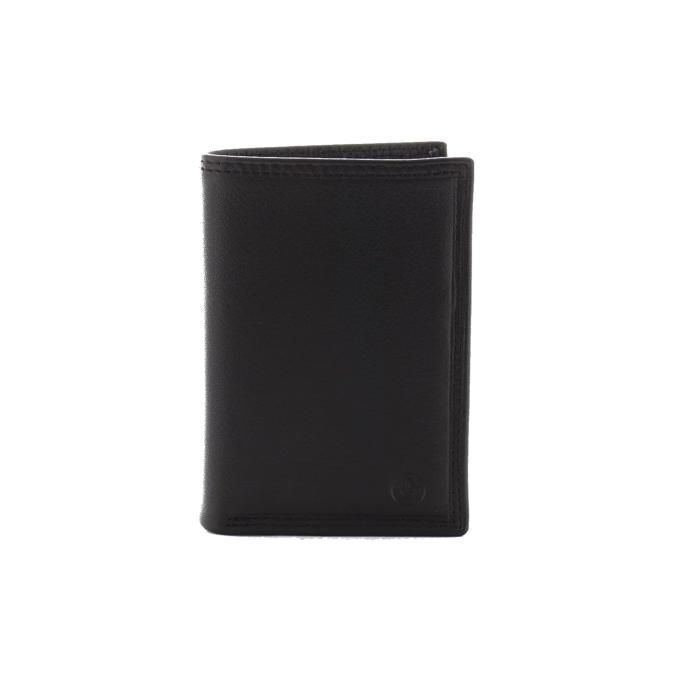 Francinel Bruges - Tarjetero de piel negra 67924-BLACK