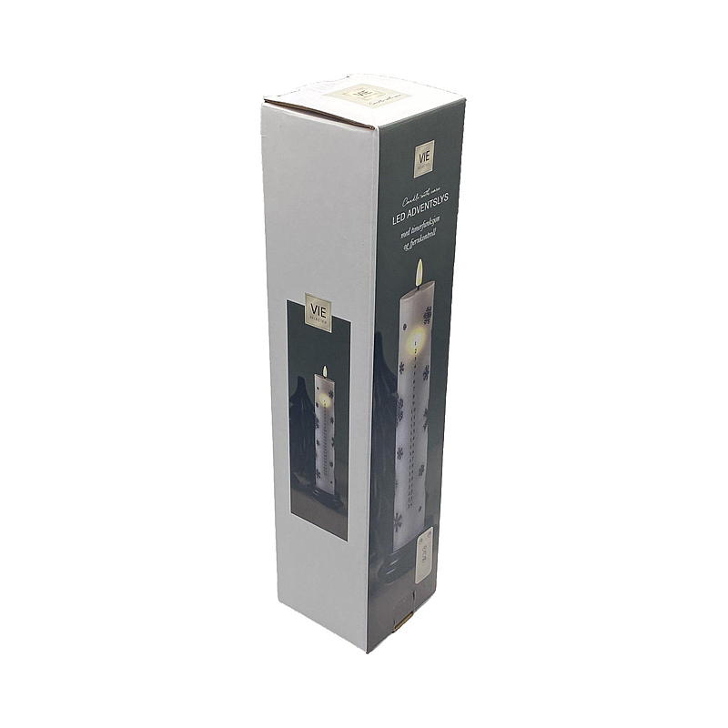 Vie Selected Adventskerzen 1-24 5x30 cm LED mit Fernbedienung