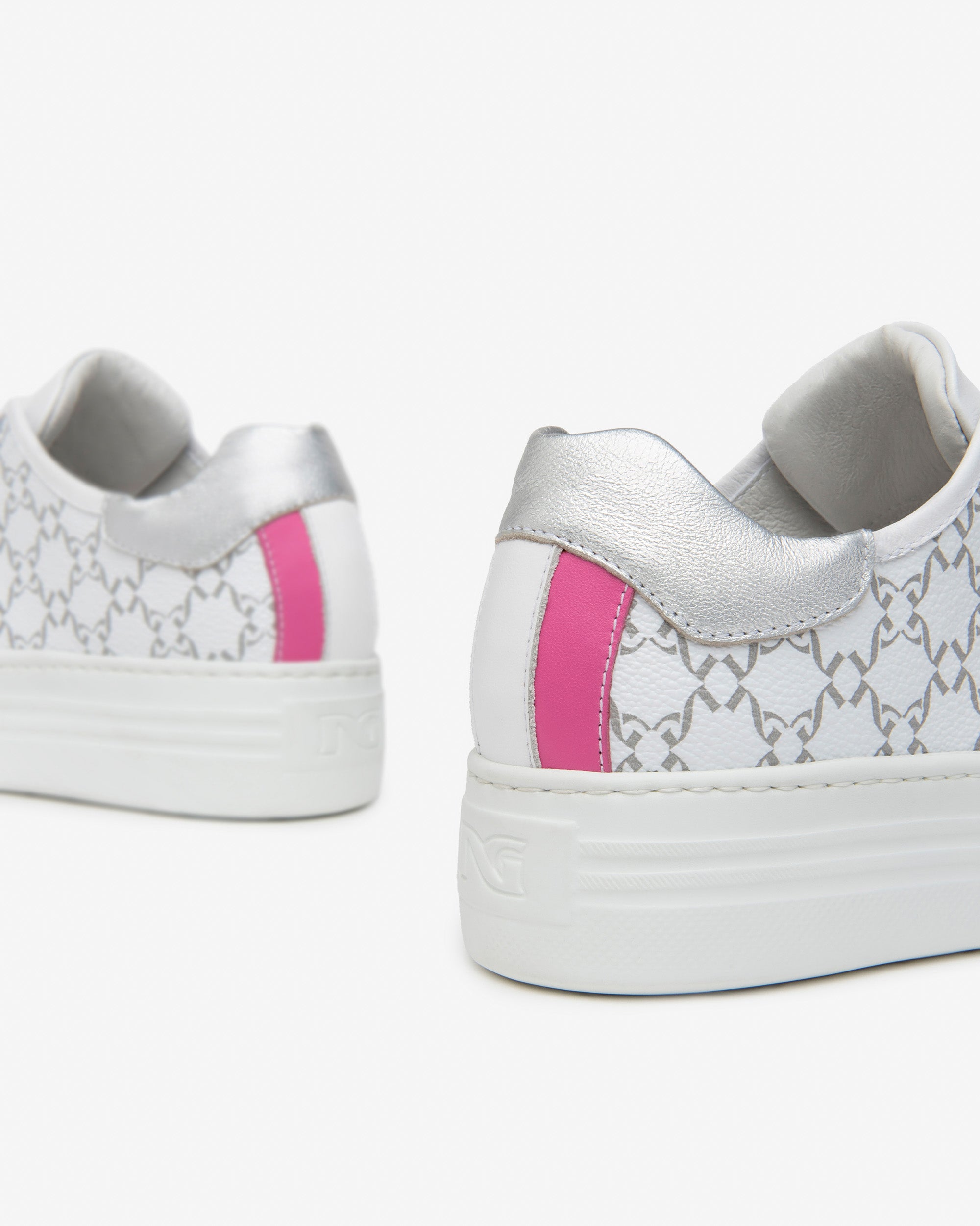  Damen-Sneaker aus Leder und Funktionsmaterial