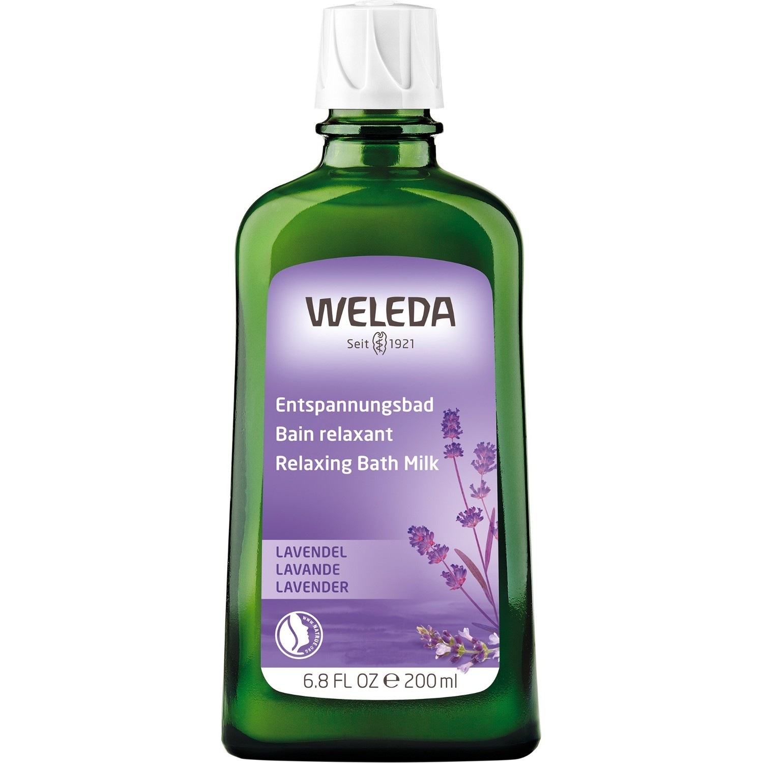 Weleda Relaxačné mlieko do kúpeľa s levanduľou - 200 ml