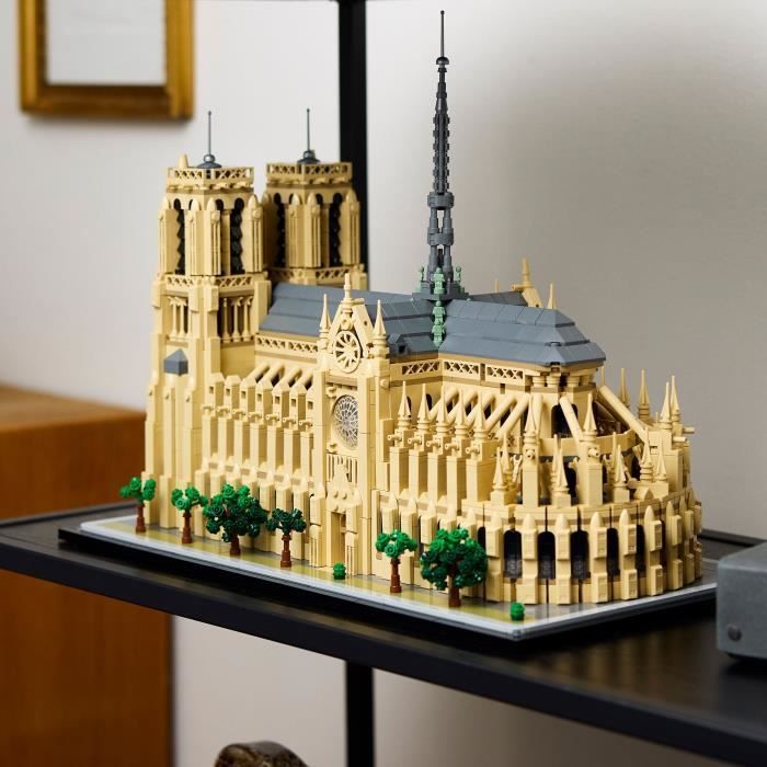 LEGO® Architecture 21061 Notre-Dame de Paris - Set de Construction pour Adultes