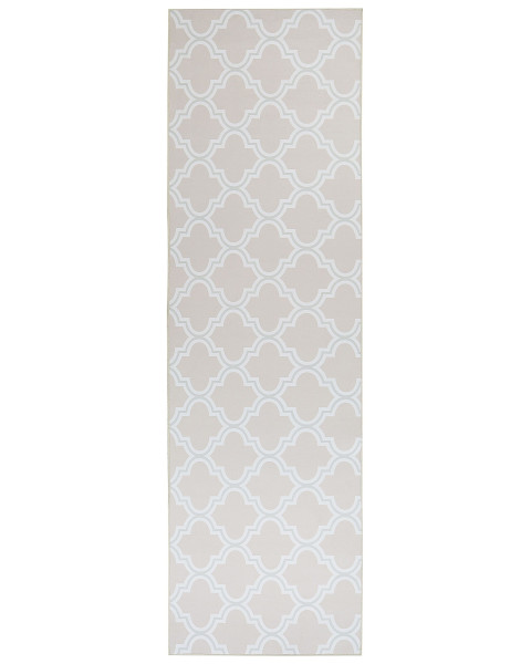Orientalny dywan chodnikowy 60x200 cm beżowy