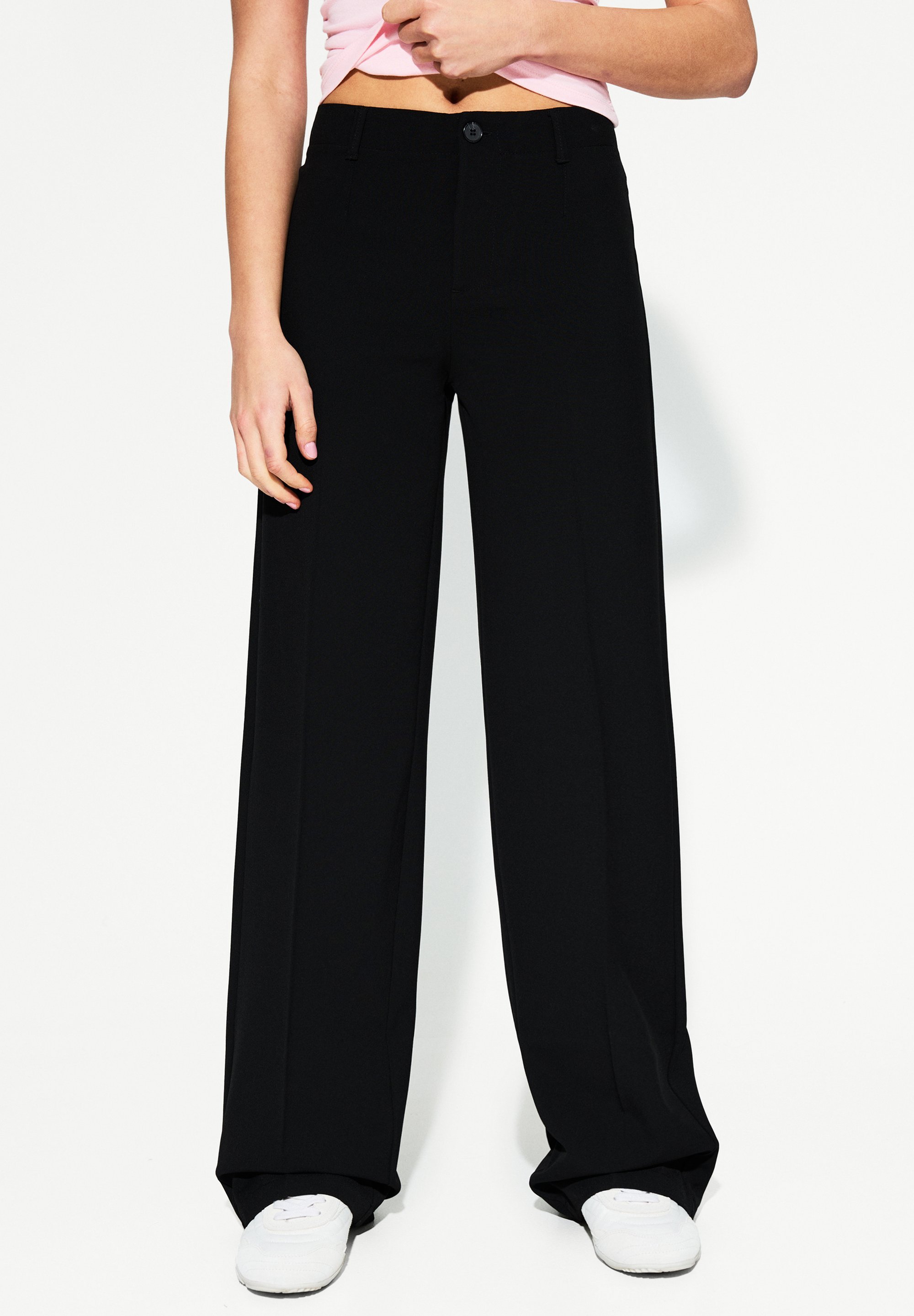 Bershka-broek - zwart