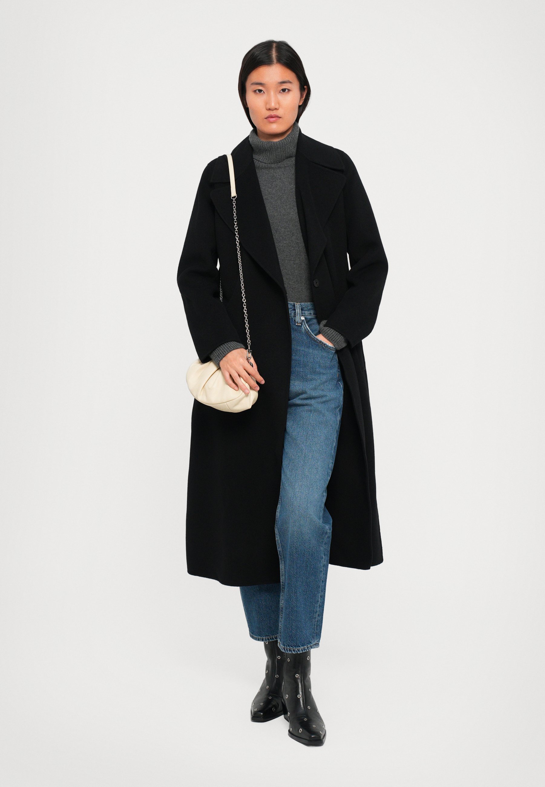 WEEKEND MaxMara MANU - Cappotto classico - nero