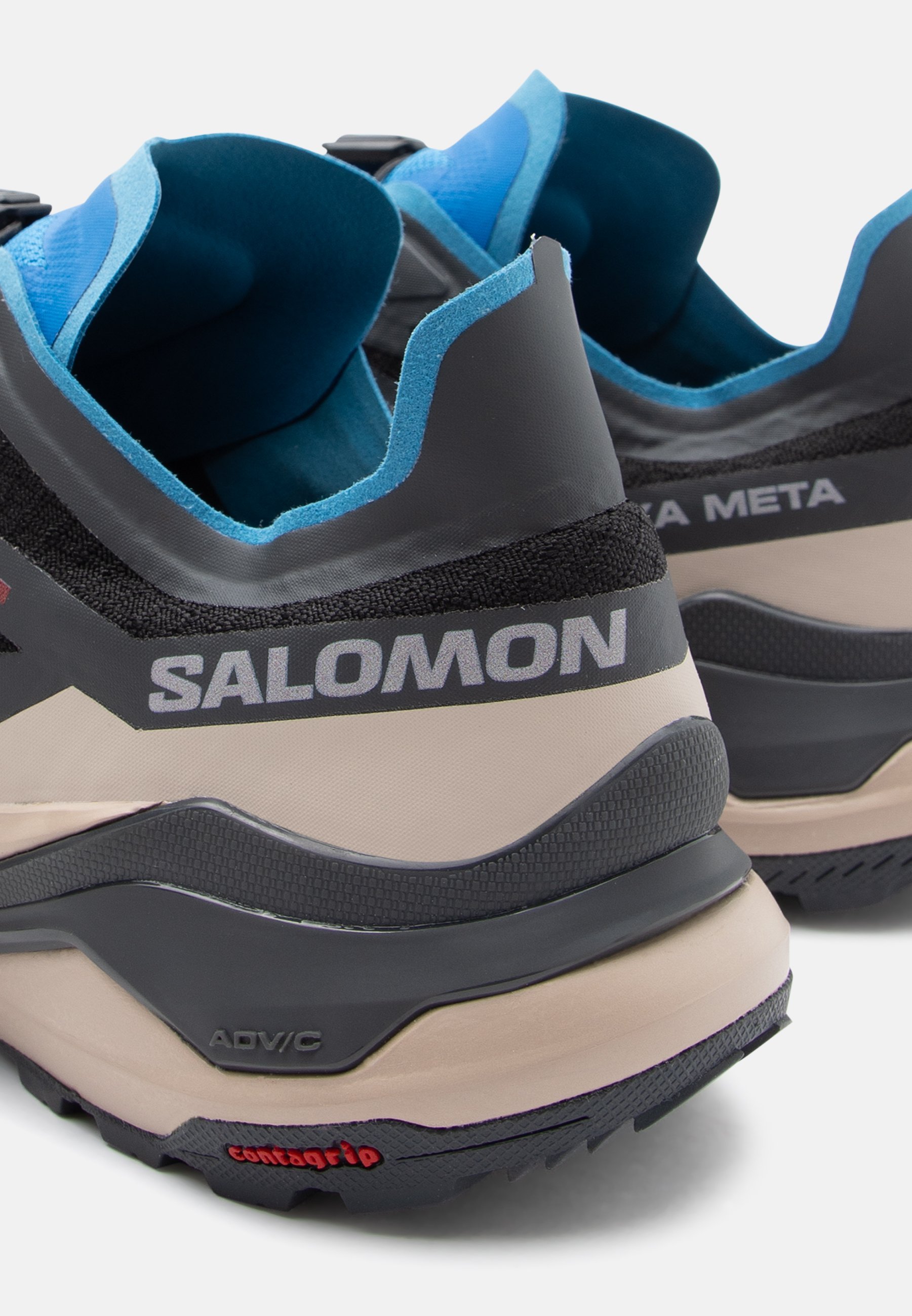Salomon XA META GORE TEX - Scarpe da trekking - nero/marrone chiaro/blu francese