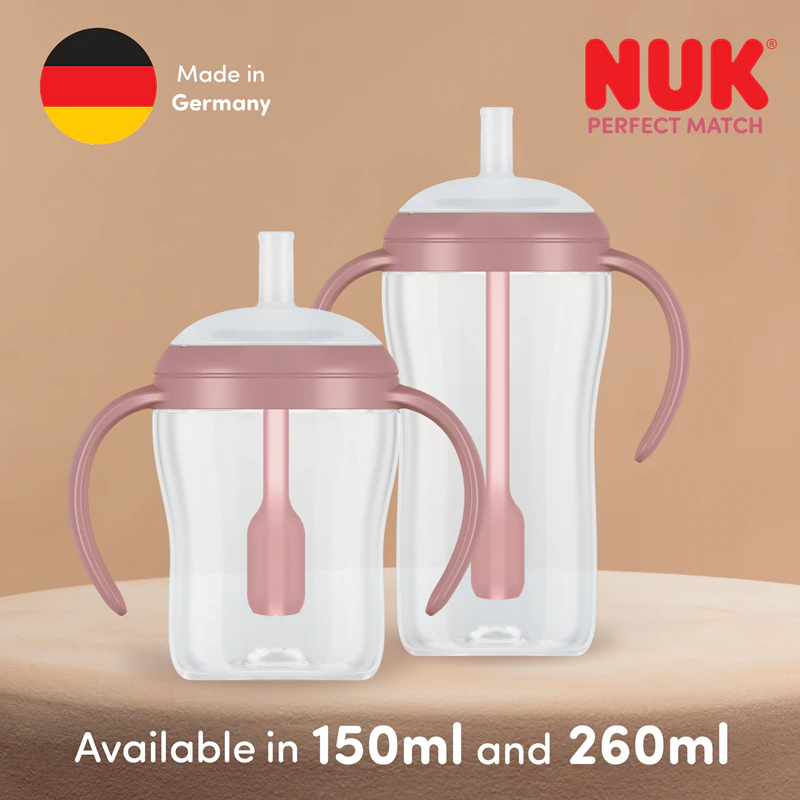 NUK Perfect Match reserve rietje van siliconen.