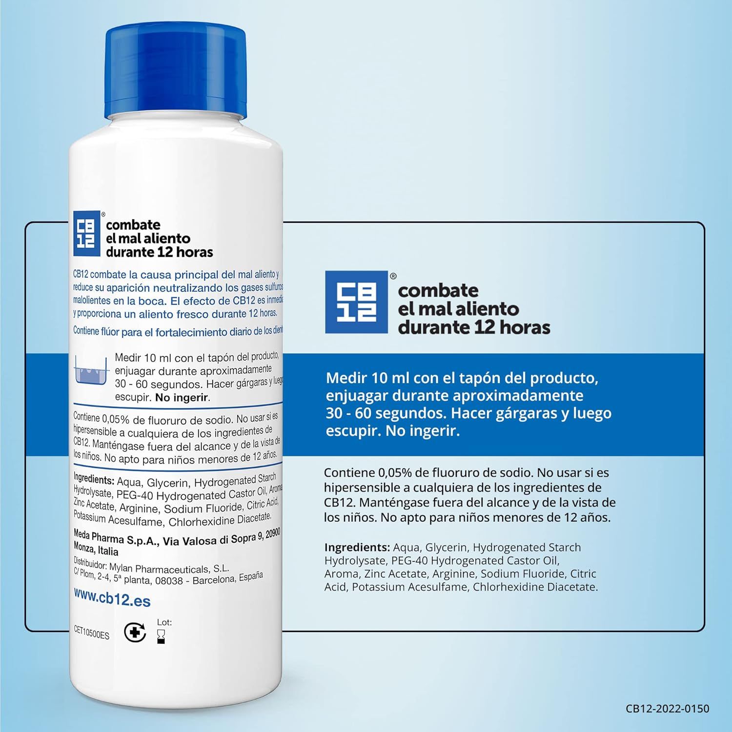 Cb12 Halitosis Mint Hygienická parafarmaceutika