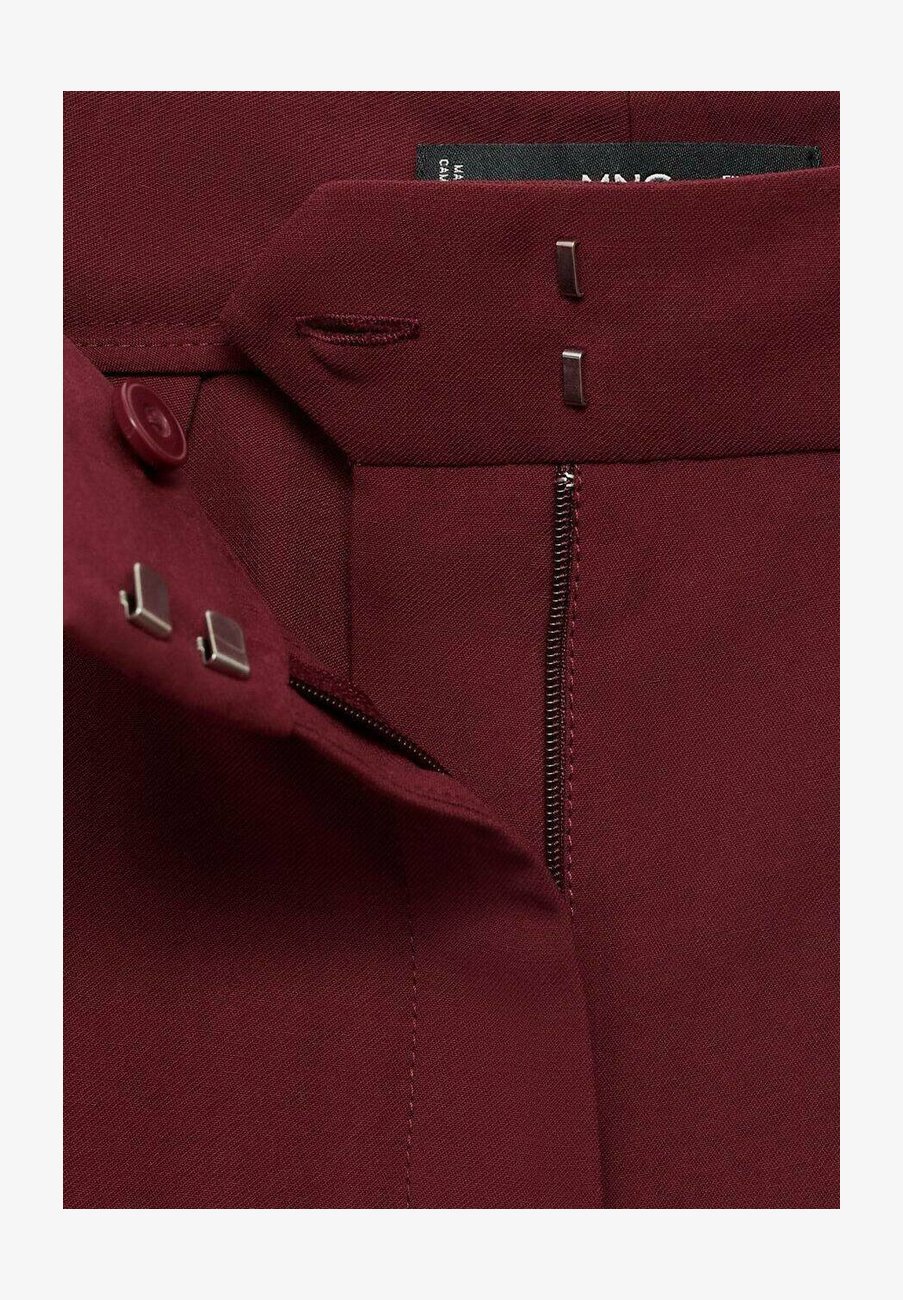 Mango MID-RISE - Pantaloni - bordeaux