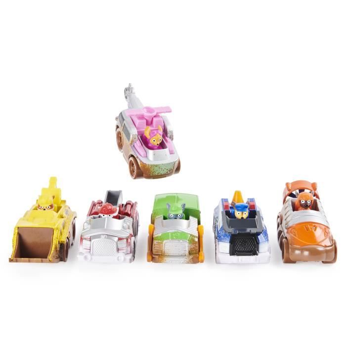 PAW PATROL - 6-piece collectible metal car set