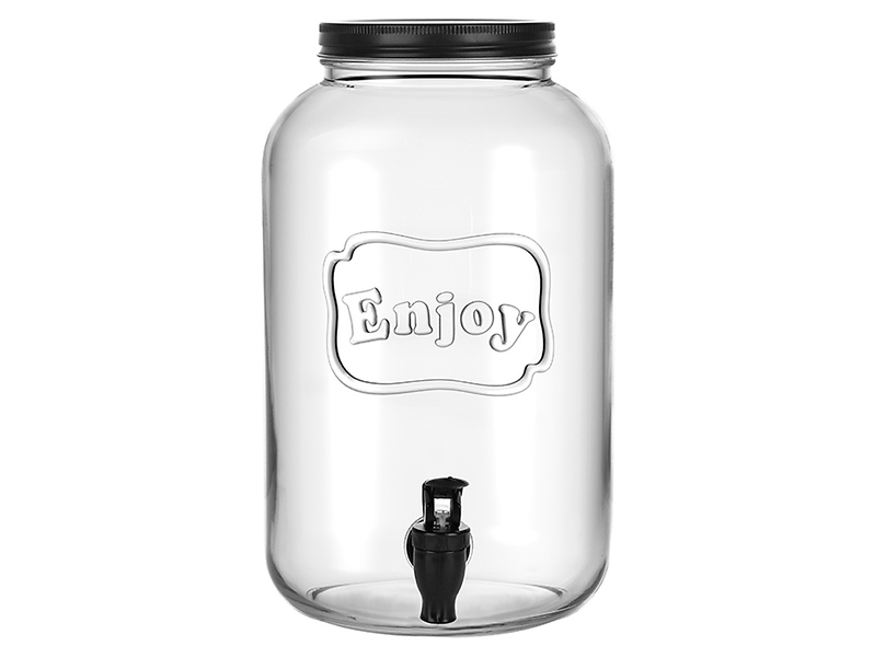 Słoik z kranikiem Enjoy 3,8 l