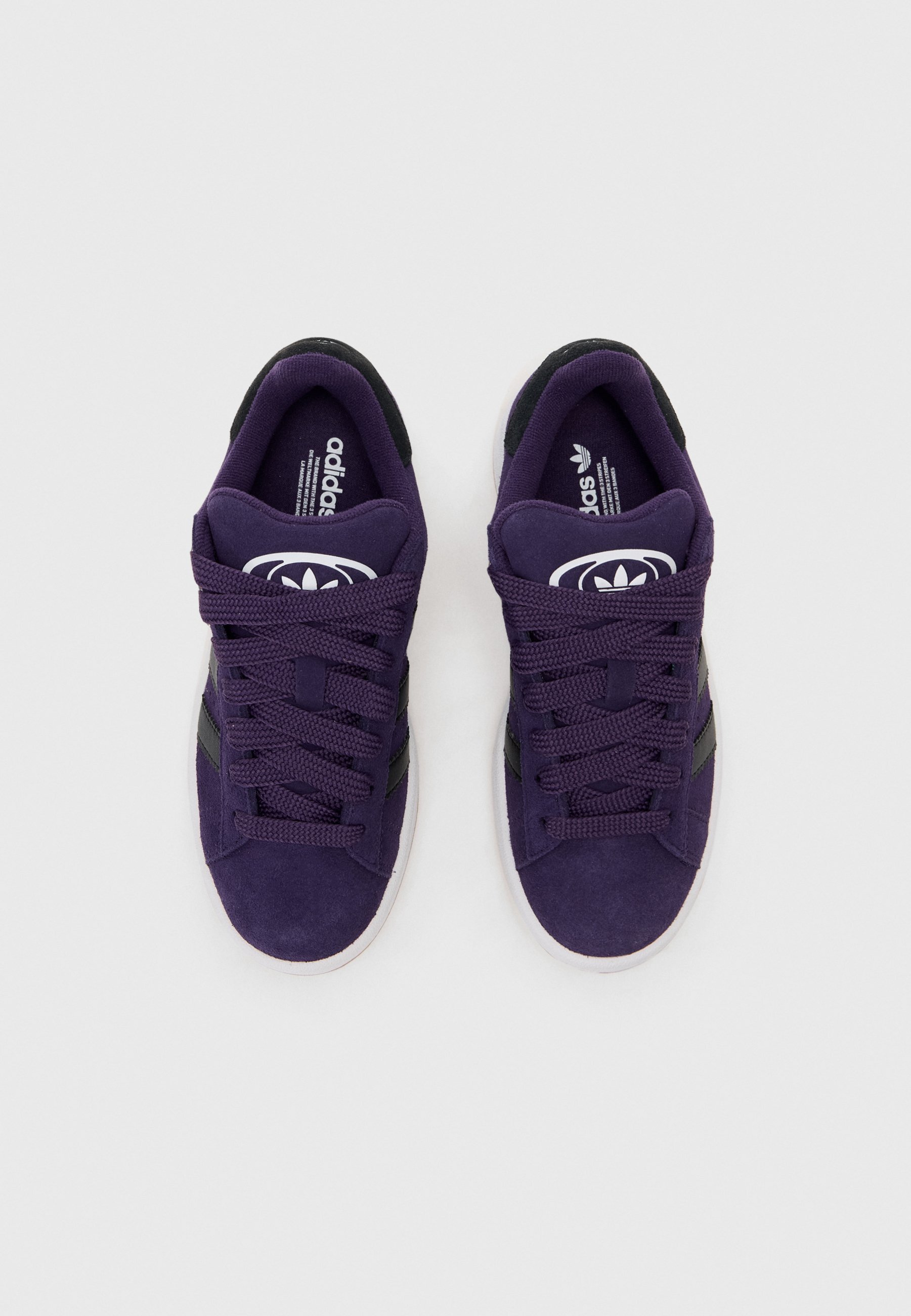 adidas Originals CAMPUS 00S UNISEX - Tenisky - švestková/černá/bílá