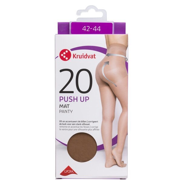 Kruidvat Push Up Mat 20 denų kelnaitės<br>smėlinės spalvos, 42-44 dydis