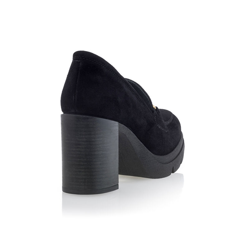 Mocassini/scarpe da barca neri da donna
