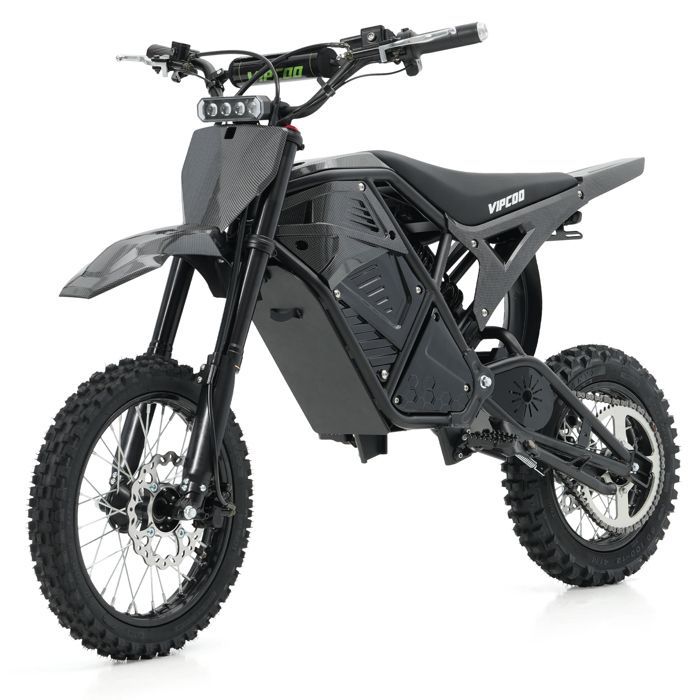 Patinete eléctrico VIPCOO H3, motor de 3500 W, autonomía de 70 km, batería de 48 V/23 Ah, velocidad máxima de 63 km/h, carga máxima de 120 kg.