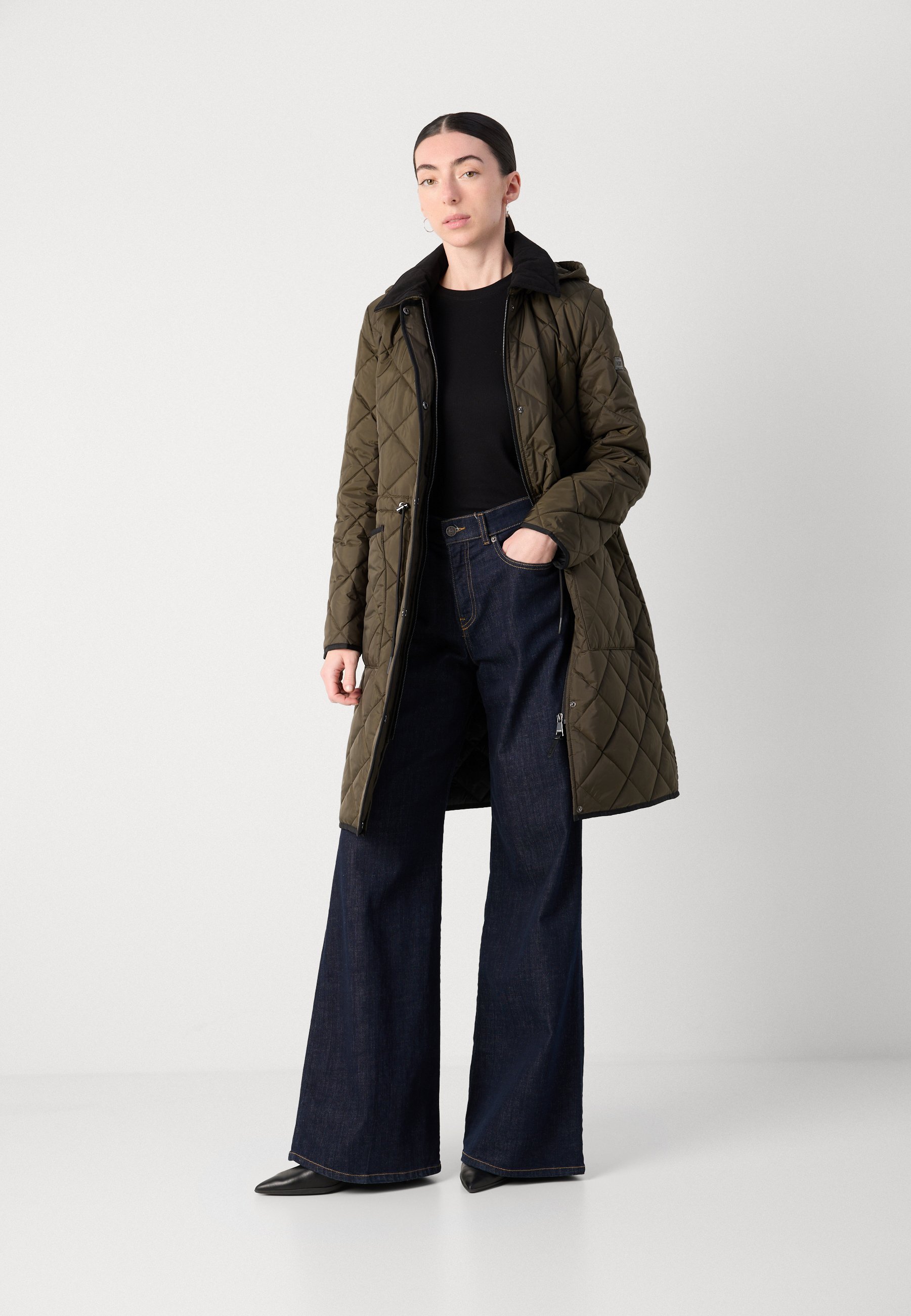Cappotto invernale DKNY - verde oliva