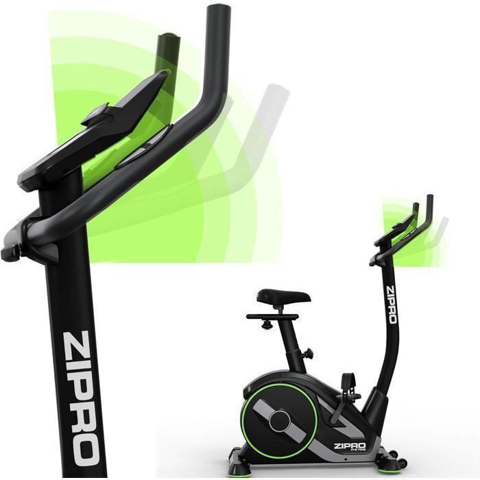 Cyclette ZIPRO - Rave - 32 livelli di resistenza - 11 programmi - Connettività Bluetooth