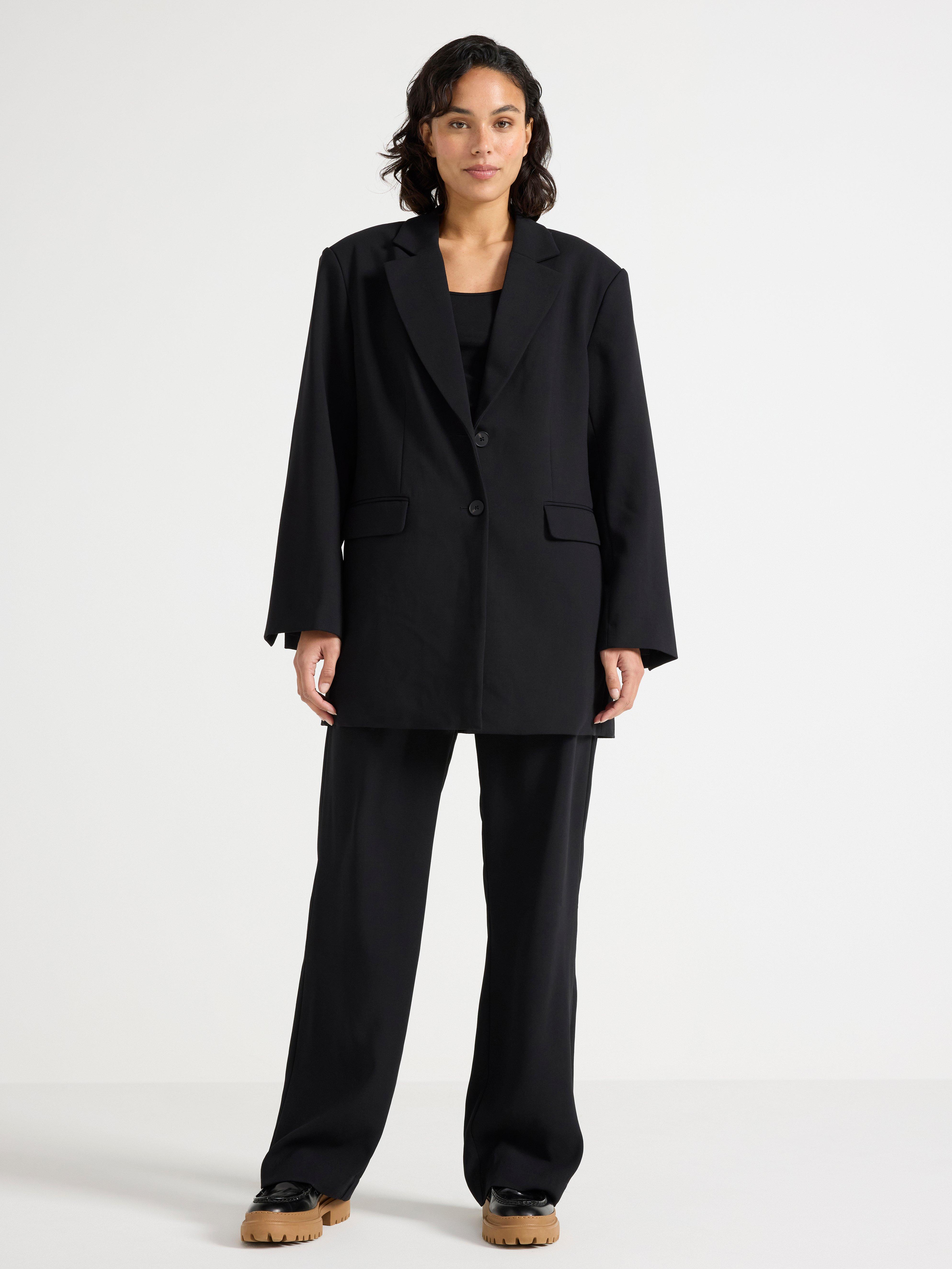Pantalon droit BELLA noir