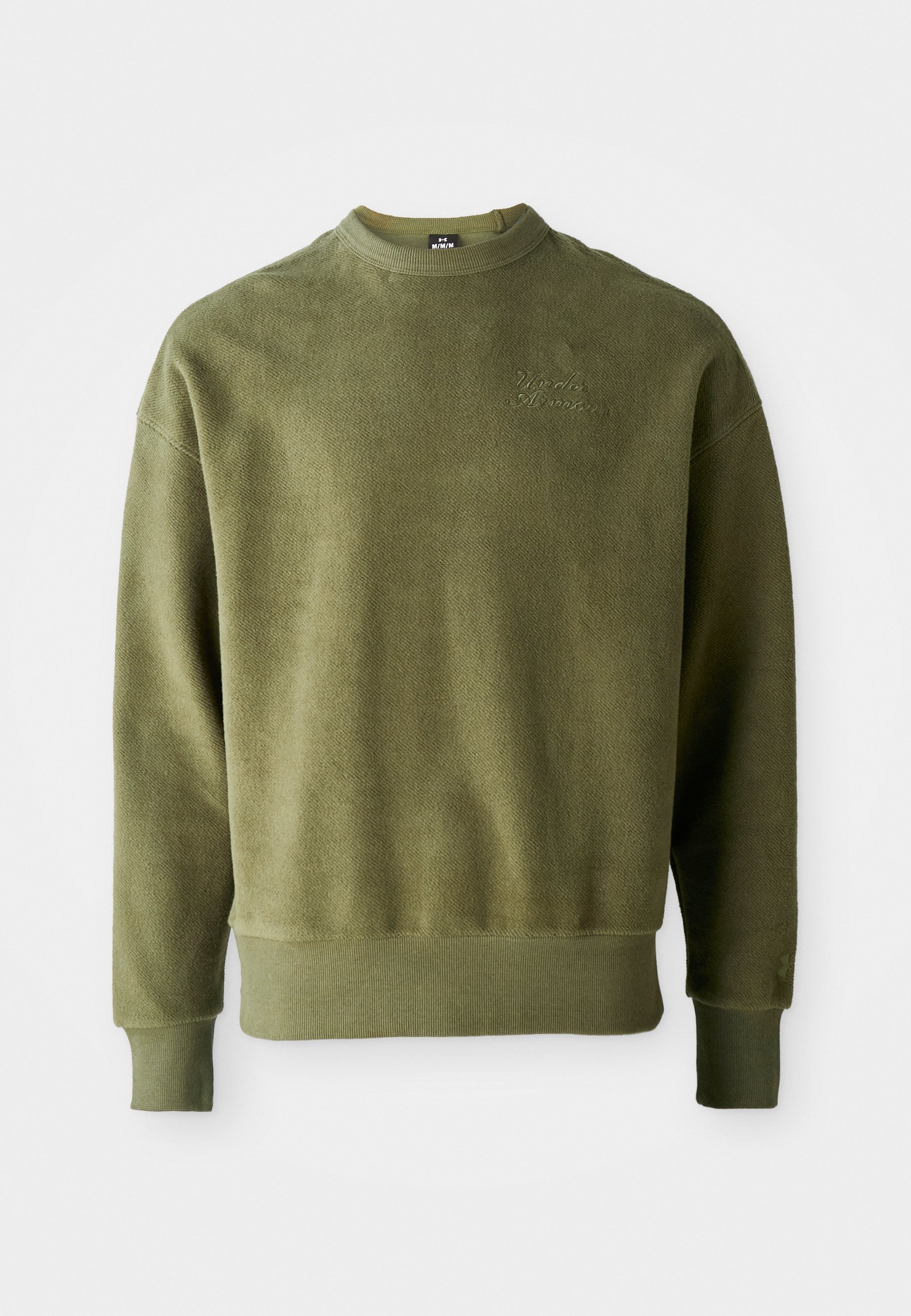 Under Armour ICON CREW - Sweatshirt - marinegroen