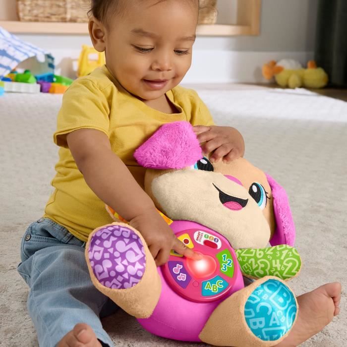 Fisher-Price Laugh & Learn Sis Progressive Learning Musical Plush JFD31