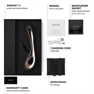 Lelo Vibrador Soraya 2 Black 1 un 1 un